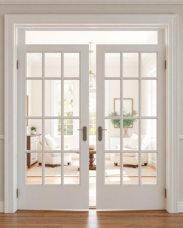 Double French Doors at Elite Home Design