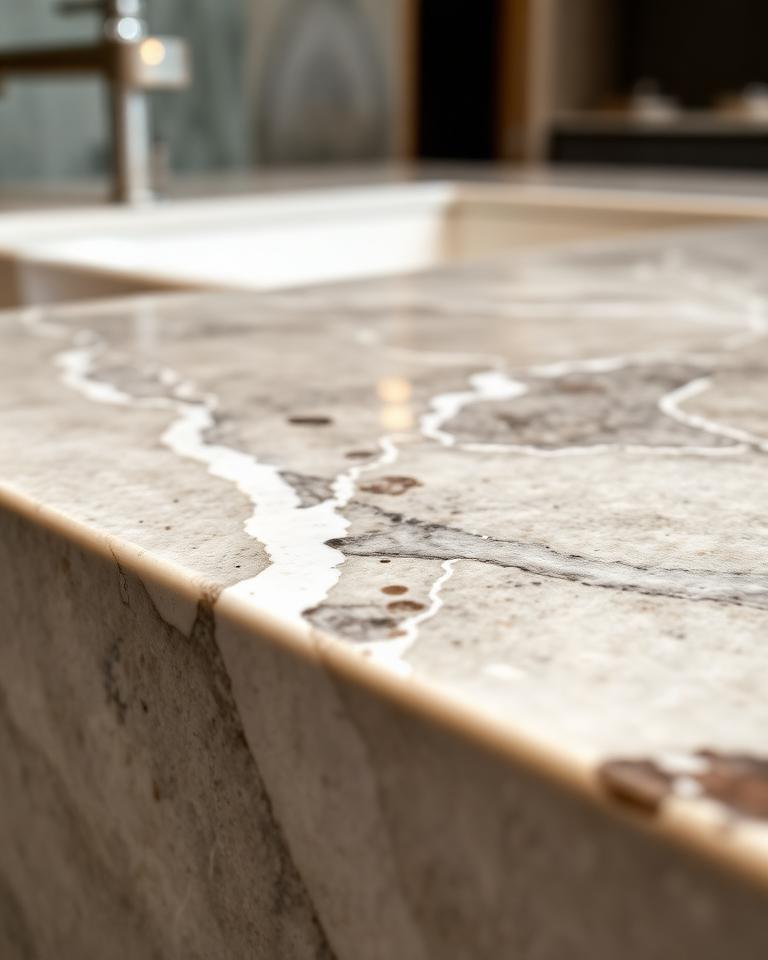 Marble & Quartzite tile at Elite Home Design