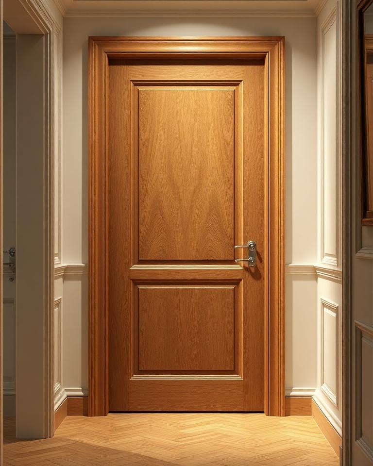 Oak Veneer Panel Doors at Elite Home Design