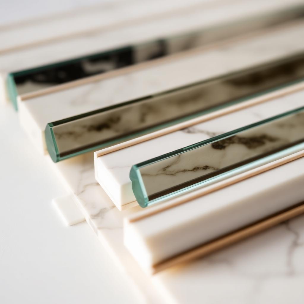 Pencil & Liner Trim tile at Elite Home Design