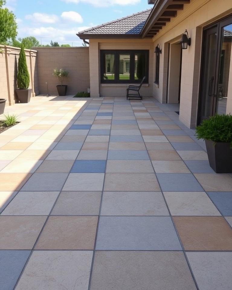 Porcelain Pavers tile at Elite Home Design