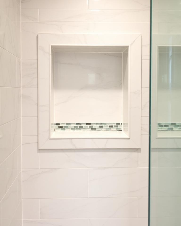 Shower Niche Packages tile at Elite Home Design