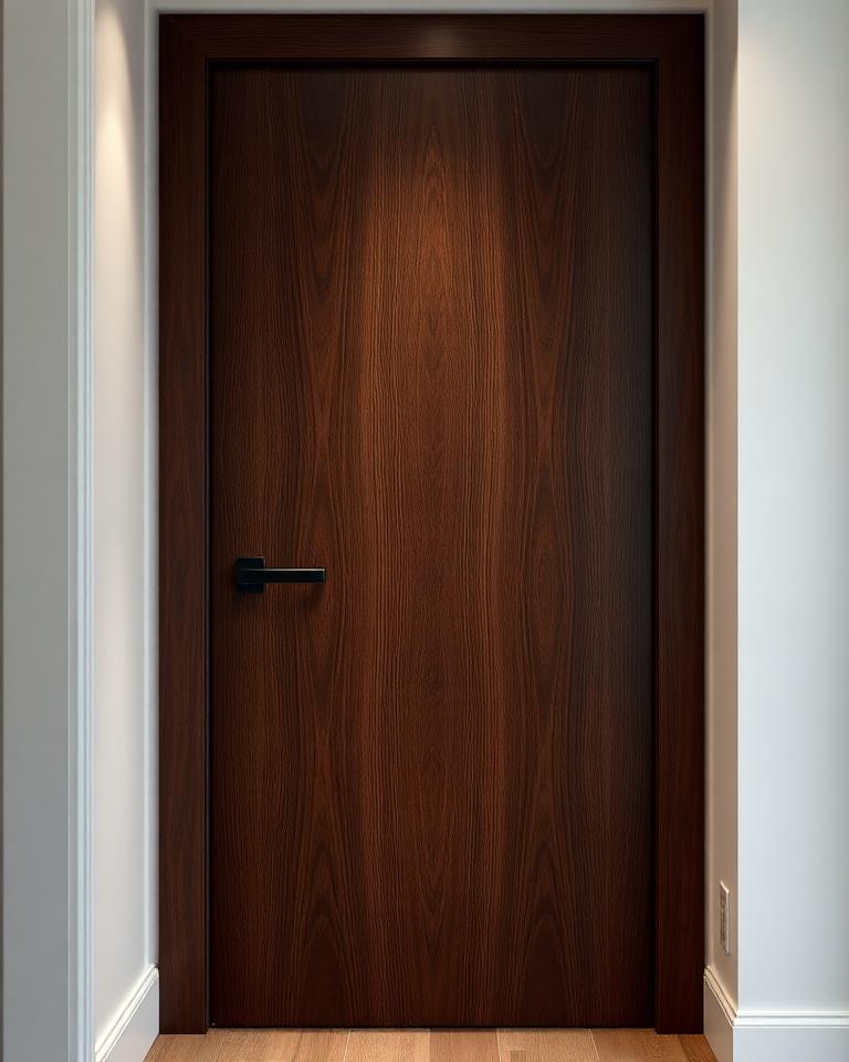 Walnut Flush Doors at Elite Home Design