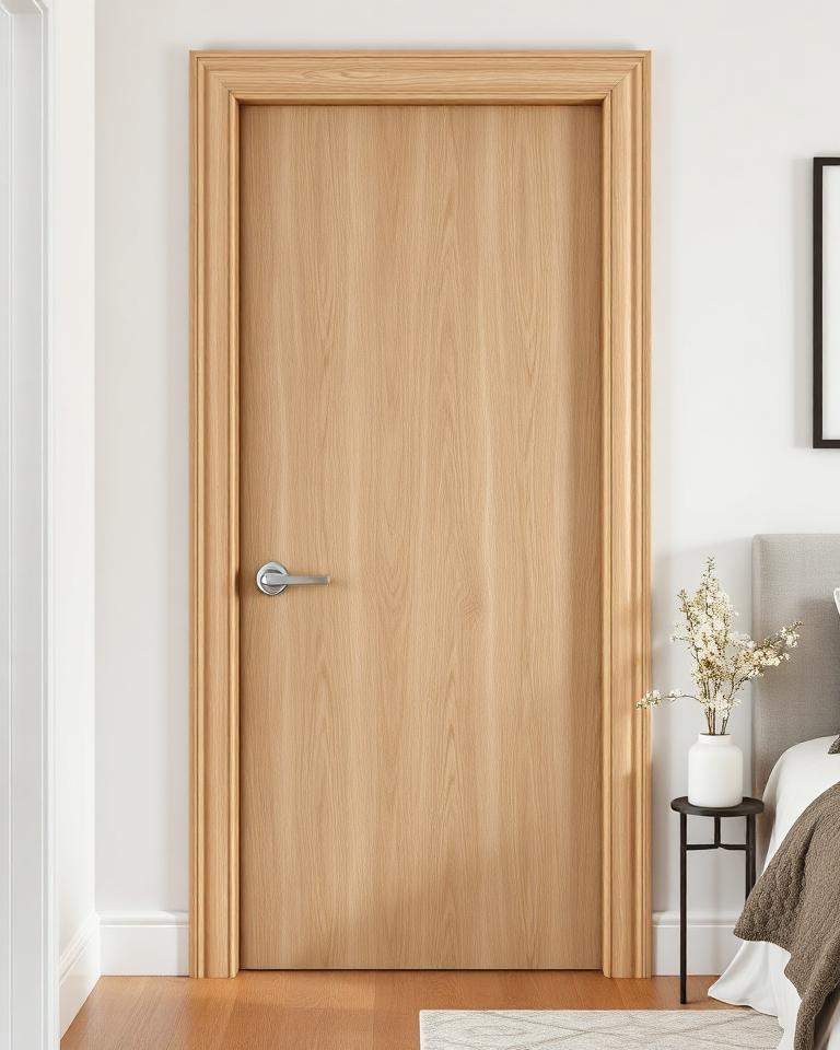 Wood Grain Melamine Doors at Elite Home Design